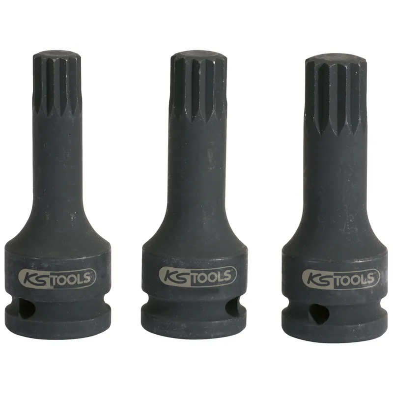 Schneller Versand Kraft-Bit-Stecknuss für Vielzahn(XZN®)-Schrauben, lang