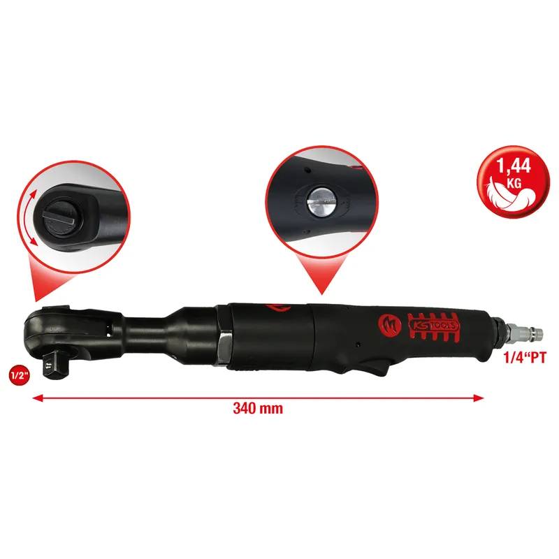 Preis Gesenkt 1/2" MONSTER Hochleistungs-Druckluft-Umschaltratsche