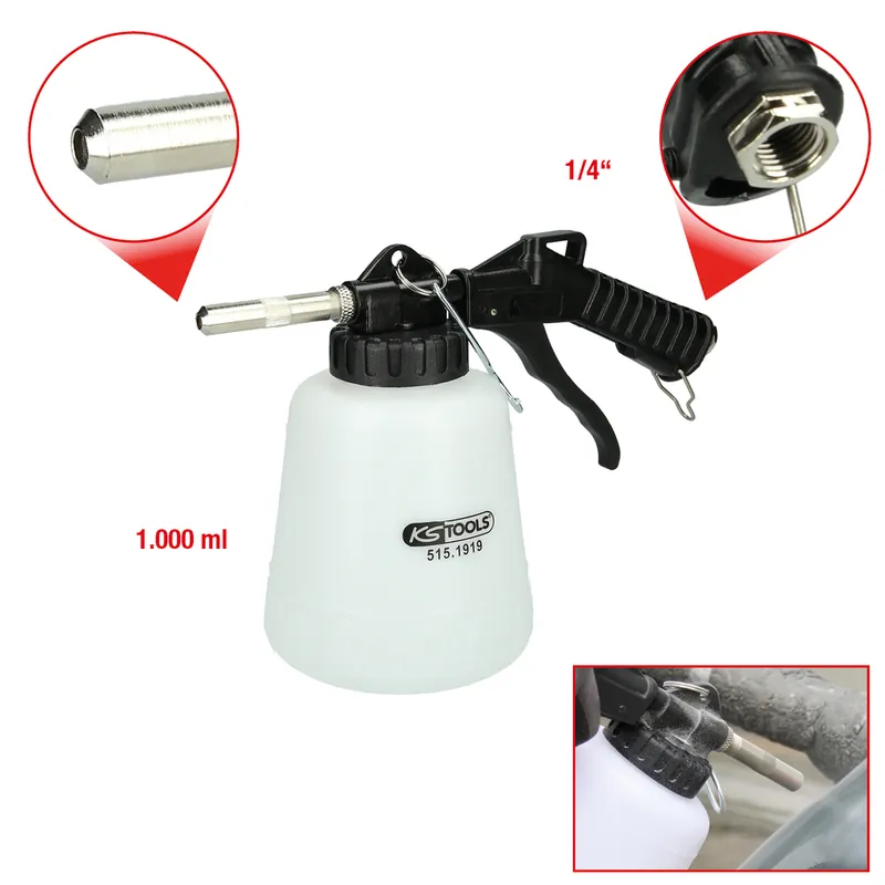 Soda-Druckluft-Reinigungs-Pistole, 1000 ml Preis Gesenkt