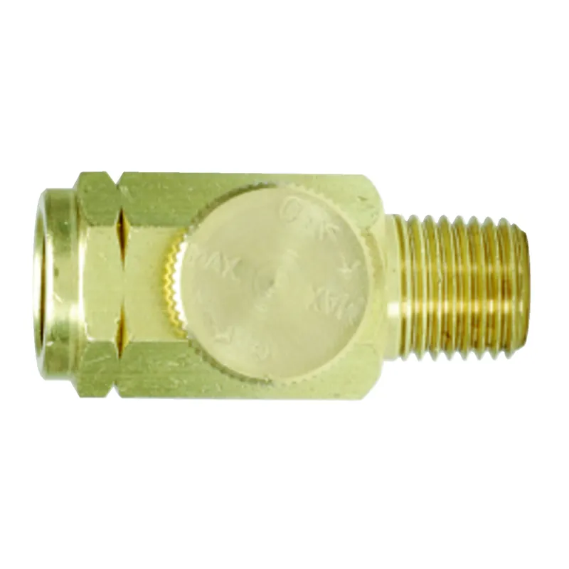 Neu Im Sortiment 1/4" Messing-Druckluft-Regulierer, 11x13mm