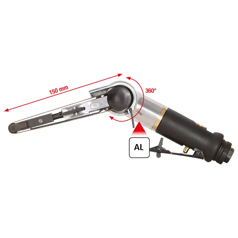 Heißes Angebot Druckluft-Bandschleifer, 150mm