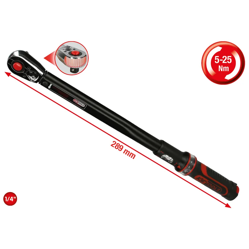 Top-Angebot ERGOTORQUE®precision Drehmomentschlüssel mit Umschalt-Ratschenkopf
